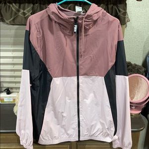 Victoria secret pink hoodie/ wind breaker